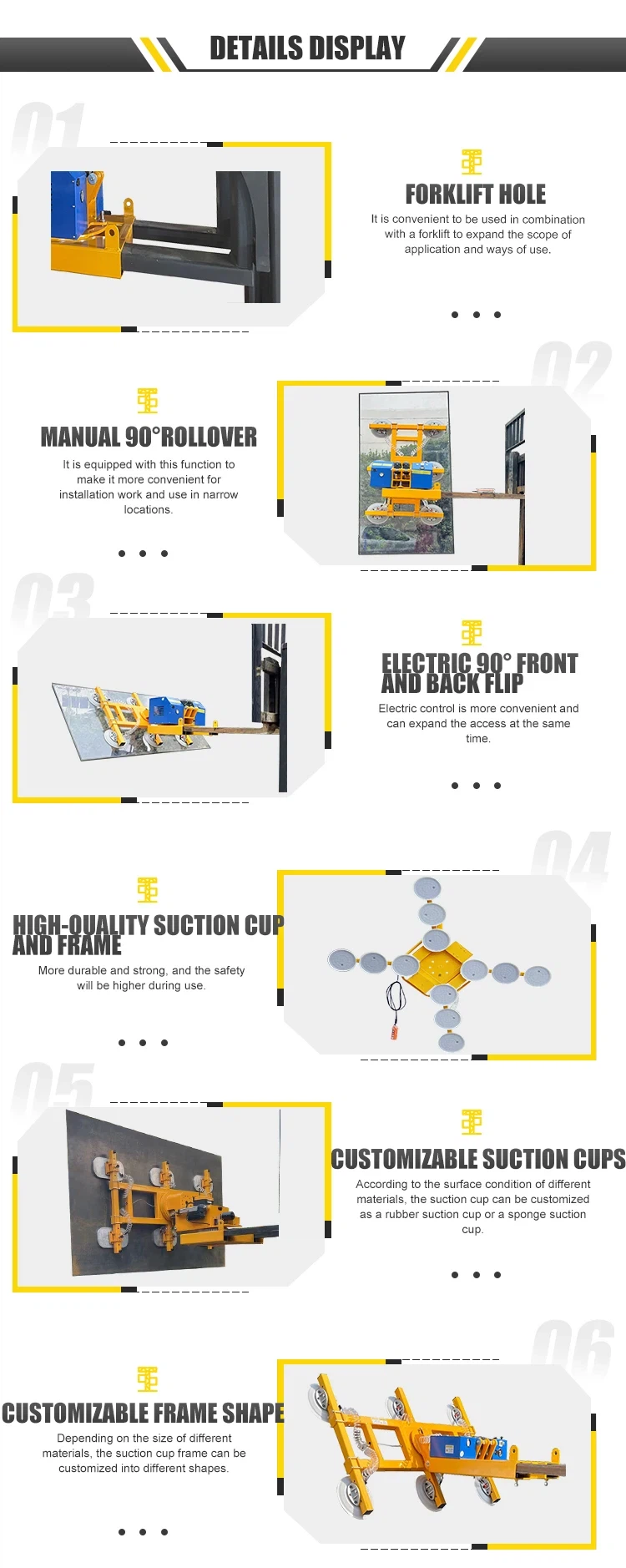 Semi-electric suction cup 1 Semi-electric suction cup 1